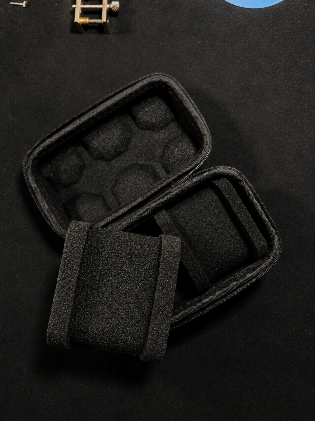 Étui de voyage 2 montres EVA anti-choc - packaging