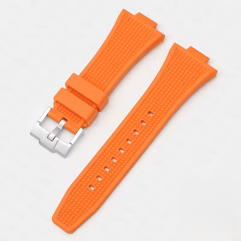 Bracelet en caoutchouc fluoré compatible avec Tissot PRX — 40mm