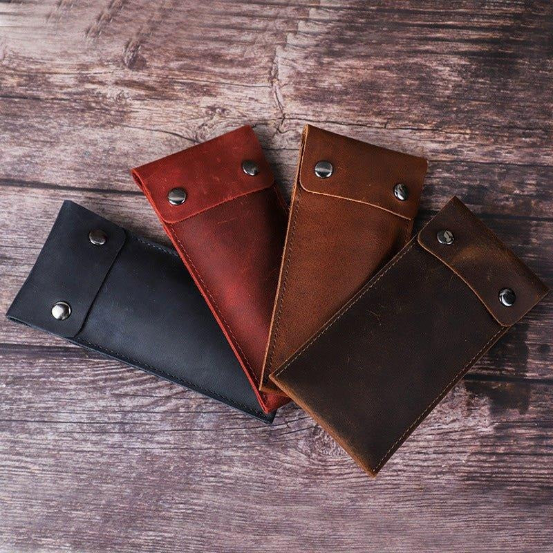 Étui de Voyage en Cuir Véritable pour 1 Montre – Format Compact | SwissTouch