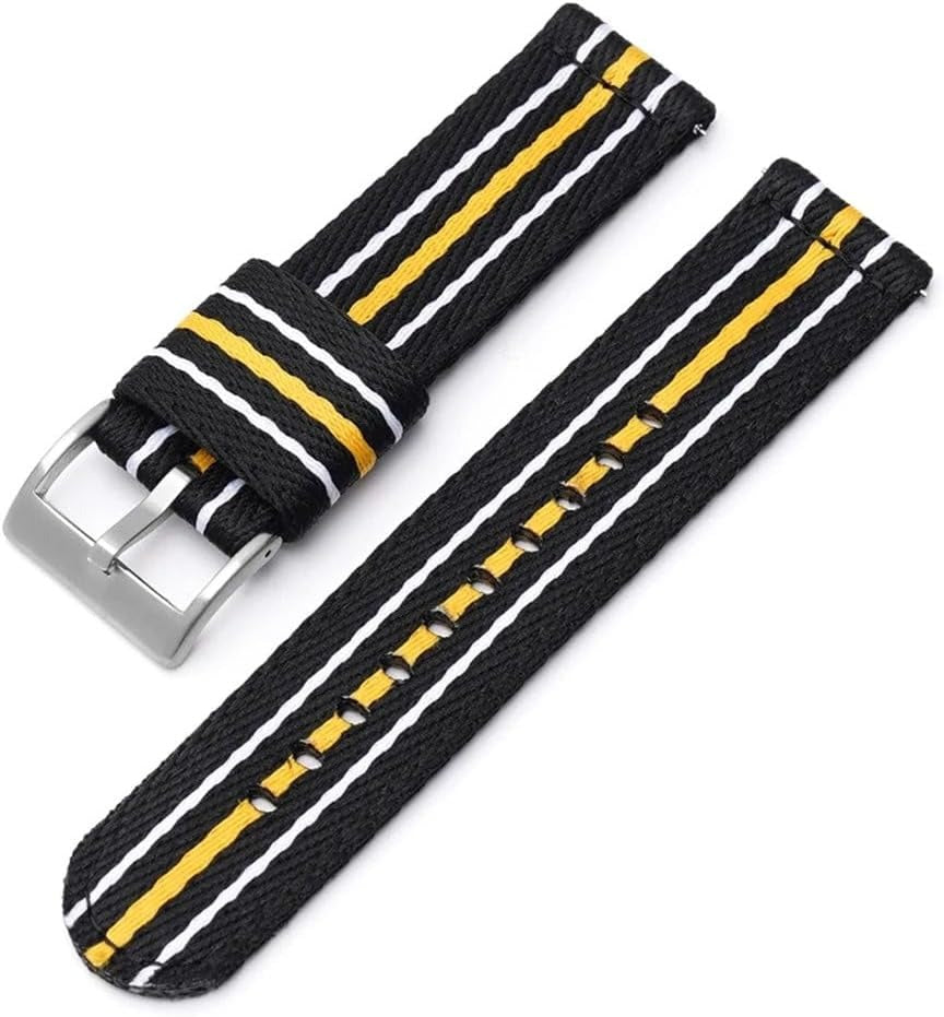 Bracelet NATO Nylon pour Swatch x Blancpain Scuba Fifty Fathoms 22mm – Résistant & Coloré | SwissTouch