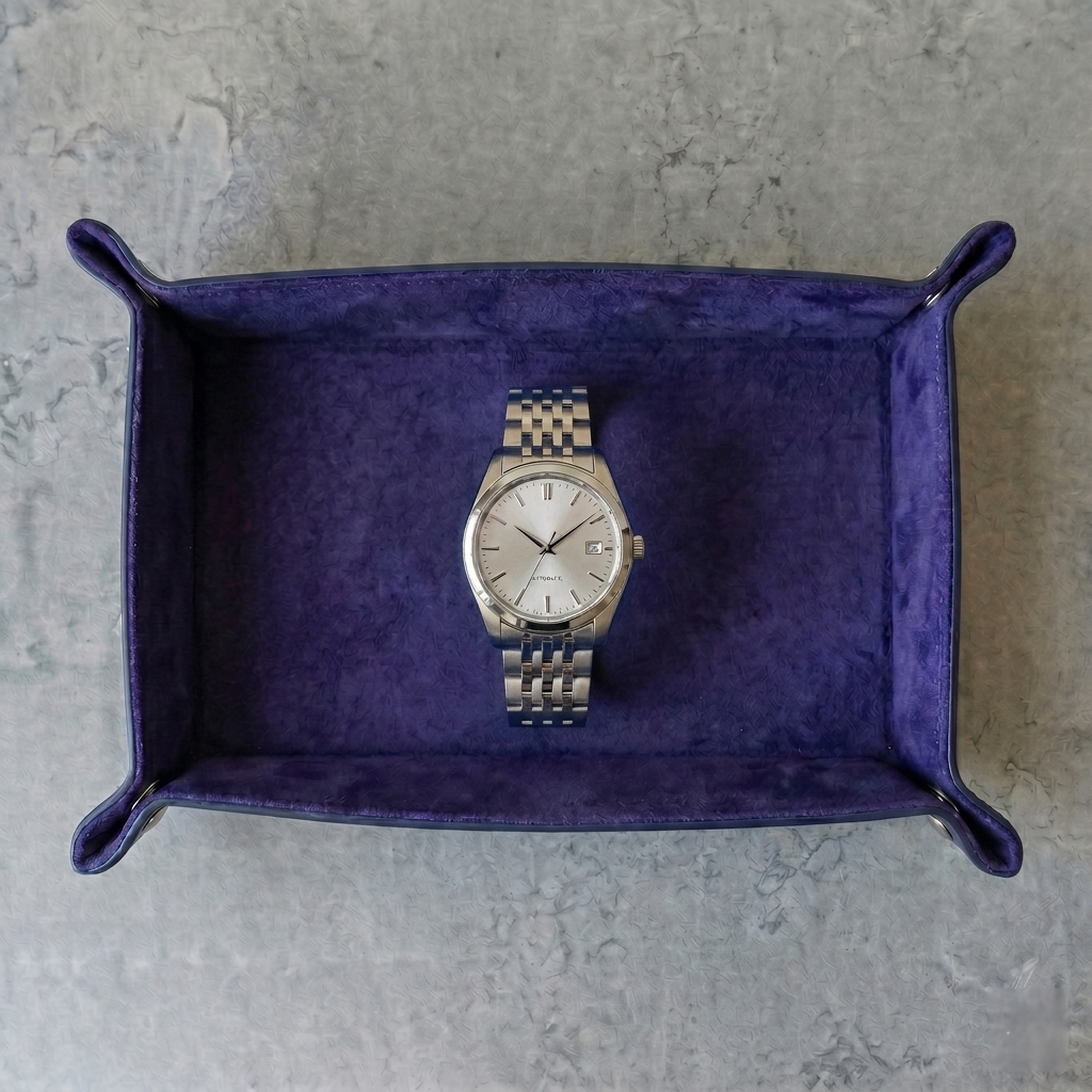 Valet Tray en Cuir | Pose-Montre & Essentiels de Nuit