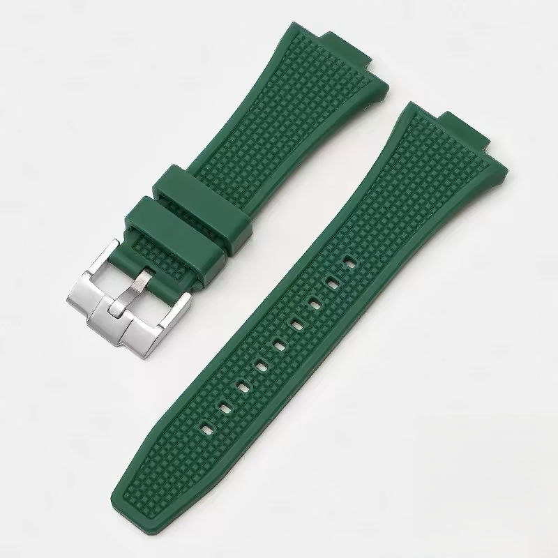 Bracelet en caoutchouc fluoré compatible avec Tissot PRX — 40mm