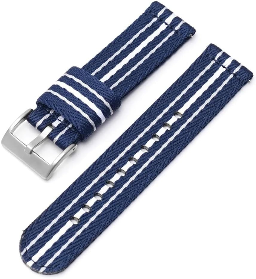 Bracelet NATO Nylon pour Swatch x Blancpain Scuba Fifty Fathoms 22mm – Résistant & Coloré | SwissTouch