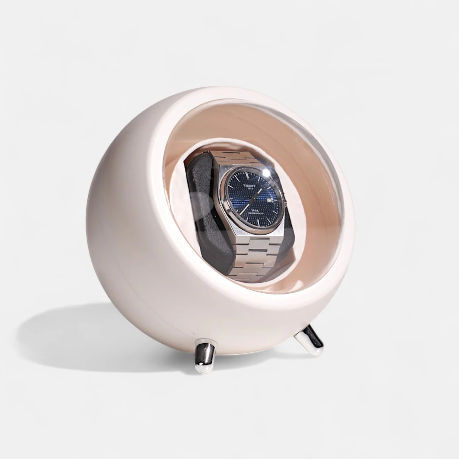 Remontoir de Montre Automatique Sphérique – Design Rond Premium pour Montre Unique | SwissTouch