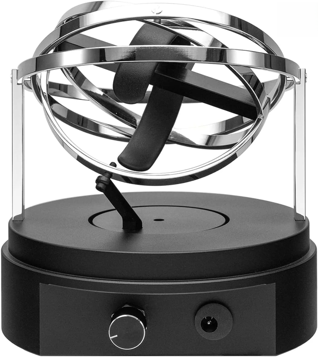 Remontoir Gyroscopique sous Cloche en Verre – Présentation Premium pour Montre Automatique | SwissTouch